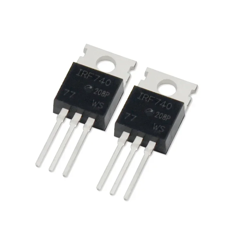 5 CHIẾC IRF740 MOSFET Transistor TO-220 Gói Transistor Hiệu Ứng Trường Tình Trạng Mới Cao-Concerned 