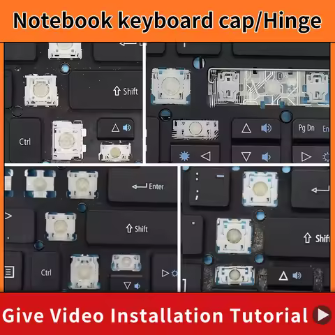 Replacement Keycap Key cap &Scissor Clip&Hinge For Acer ASPIRE 5 6 7 N16Q2 A515-51G N17C4 VN7-592 P2