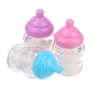 3PCS Dollhouse Baby Bottle Accessories Play House Toys Furniture Doll House Miniature Accessories