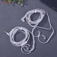 [risingmp] 3.5MM 2PIN In Ear Wired Earphones KZ Silver Plated KZ Earphones Cables Upgrade Cable With