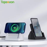 2021 Mobile Phone Charger Carrier Desk Stand 15W Fast Charger Wireless Cell Phone Bracket Vertical I