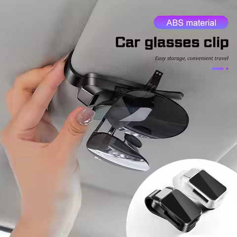 Car Visor Glasses Clip Universal Suit For VW CC Skoda Jantar Qashqai Livina Audi A3 A5 A6 BMW G30 G2