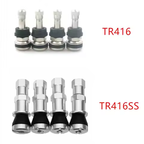 4pc TR416 clamp/bolt-in Tire Valve Stem chrome brass Vacuum tire vavle stems for passenger car & lig