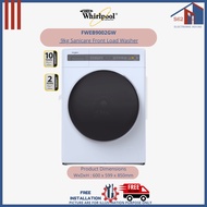 WHIRLPOOL FWEB9002GW 9kg Sanicare Front Load Washer, 1400rpm (White) - 4 Ticks