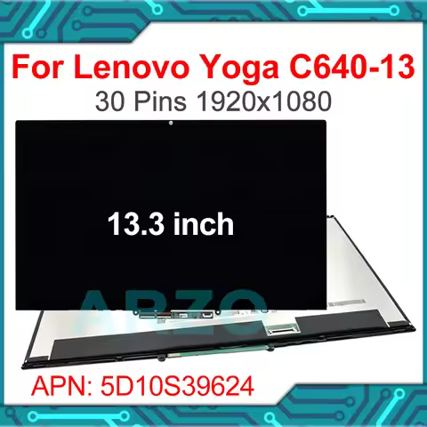 Laptop 13.3 Inch For Lenovo Yoga C640-13 C640-13IML 81UE 81XL FHD Touch LCD Screen Digitizer Assembl