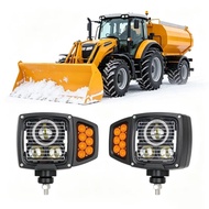 M6YZ  LED Cab Headlight for Case IH Puma Series 82001284 84377387 150 165 185 220 Tractor Heated Len