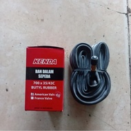 Gravel bicycle inner tube 700c 700 x 35 35 35c 38 38c 40 40c 43 43 43c 700x35 kenda Schrader av 48 m