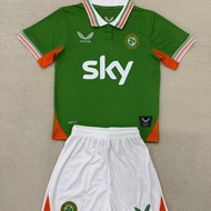 Northern Ireland Green Short-Sleeved Shirt 2526 Cold Football Suit Men Custom Printed Word Quick Dry