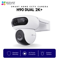HIKVISION EZVIZ CCTV (Top Global Brand) H90/C90  Smart Wireless WiFi Camera 2K+ Dual-Lens PT 4MP+4MP