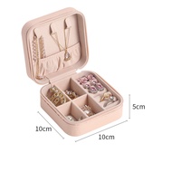 Inaso Kotak Perhiasan Travel Jewelry Box Mini Tempat Penyimpanan Organizer Perhiasan Anting Kalung G