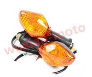 ไฟเลี้ยวรถจักรยานยนต์ Wuxian สำหรับ Honda CRF250L NC700X NC700S CBR500 CB500F CB500X ไฟเลี้ยวแบบแยกส