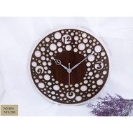 Log Wall Clock/Clock/Wood Carving Clock/Wall Decoration Clock