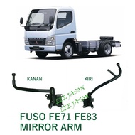 FUSO CANTER GUTS FE71 FE83 FE85 MIRROR ARM HITAM,CHROME LORRY ACCESSORIES