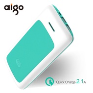 Aigo 20000mAh Power Bank Quick Charge For Xiaomi Mi Dual USB PowerBank Portable External Battery Pov