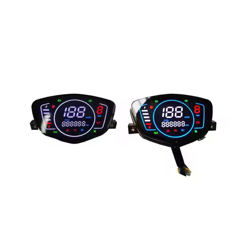 Motorcycle LED Digital Speedometer Electronic for Yamaha LC 135 Replace
