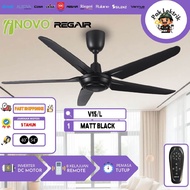 Regair Inovo V15/L / LumaFan / GLS Galens DC Motor Remote Ceiling Fan / Kipas Siling