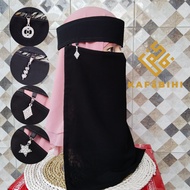 Niqab bandana pendant / veil bandana pendant / Niqab pendant