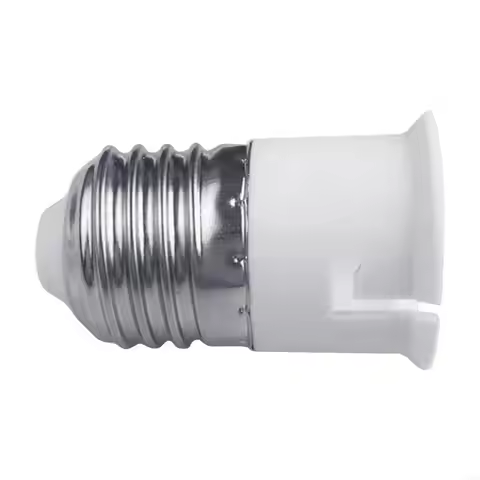 E27 Light Socket to B22 Light Bulb Base Socket Adapter Converter Bulb Holder