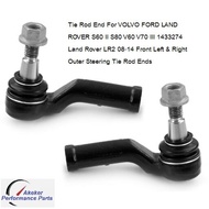 Tie Rod End For VOLVO FORD LAND ROVER S60 II S80 V60 V70 III 1433274 Land Rover LR2 08-14 Front Left &amp; Right Outer Steering Tie Rod Ends LR002609 LR002610 ลูกหมาก ปลายแร็ค