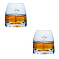 Macallan Single Malt Whiskey Glass Crystal Wine Tumbler Irregular Shape 1000ml Capacity Milk White G