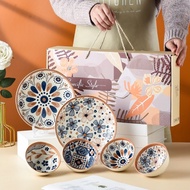 Bohemian Rice Bowl Porcelain Bowl set Ceramic Bowl Mangkuk Keramik Soup Bowl Doorgift Wedding Gift s