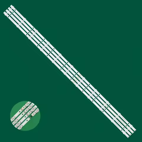 4 pcs LED backlight strip for Philips 50PUS6504/12 50PUS6554/12 50PUS6554 50PUS6504 LB-DM3030-GJD3X3