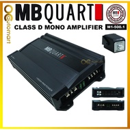 MB Quart Class D Mono Block Car Amplifier M1-500.1 MonoBlock Amp For Woofer