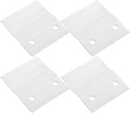 Generic 2 Pairs Hanger Wainscoting Panels Mirror Z Clips Headboard Wall Mount Brackets Heavy Picture Hanging Hardware Suite Frame Aluminum Profile Hanging Pictures Dressing Table