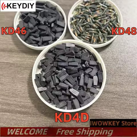 50pcs Original KD ID4C/4D KD48 ID46 KD-4D KD-46 KD-48 Copy Transponder Chip for KEYDIY KD-X2 KD Auto