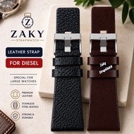 Strap DIESEL Watch LeatherTALI Diezel Watch Strap LeatherTALI size 28mm 30mm 32mm