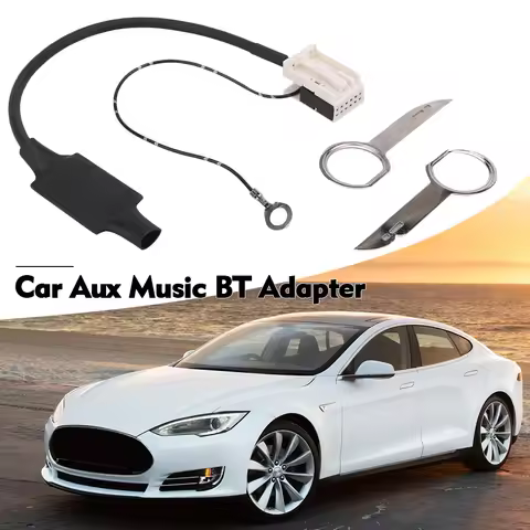 Car Aux Music BT Adapter Replacement for AUDI A3 8P RS3 A4 B7 TT 8J Concert Chorus 2+ 3 BNS 5.0 RNS-