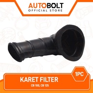 Rubber Filter CB 100 125 CB100 CB125 Join Joint Carburetor Carburetor Carburetor Air Filter