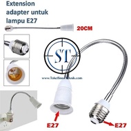 Adapter Socket Extension Lamp E27 to E27 Converter Holder Flexible Extension E 27 Socket Female Spot