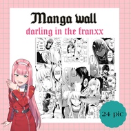 Manga wallpaper darling in the franxx(zero two) ภาพมังงะ ภาพตกแต่งห้อง