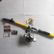 joran pancing set reel set diado fino siap pakai / joran bagus / joran pancing / joran siap pakai / joran murah / joran berkualitas / joran ikan mas / joran ikan bawal / joran