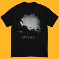 BOB DYLAN Guitar & Logo T-Shirt Regular & Boxy Unisex band Shirt merchandise