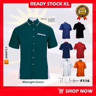 F116 OREN SPORT Corporate Uniform Baju Korporat | Baju Uniform Pejabat | F1 Uniform