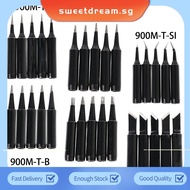 【SWTDRM】5PCS Solder Soldering Iron Tip 900M-T Lead Free For Hakko Saike 936 852d+ 909D