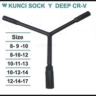 Deep Y Sock Lock Size 10-11-13mm Wipro