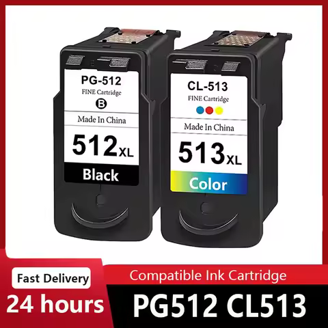 PG512 CL513 Compatible PG-512 Ink Cartridge For Canon Pixma MP230 MP250 MP240 MP270 MP480 MX320 MX33