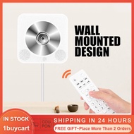 [READY STOCK] Wall Mounted Bluetooth CD Player Speaker with Remote Control