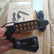 12-hole acoustic guitar pickup with Volume p011 guitar pickup