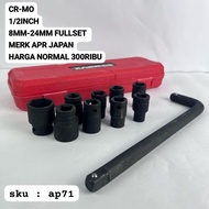 MATA Impact Wrench Sok Eye 1/2 inch 8mm to 24mm with L key 1/2 inch APR JAPAN TECHNOLOGY AP71