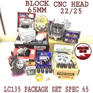 COMBO LC135 4S 5S PACKAGE SET SPEC 65 CNC HEAD 22/25