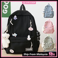 School backpack bag school bag high school backpack school bag black school bag vest包 double-shoulde