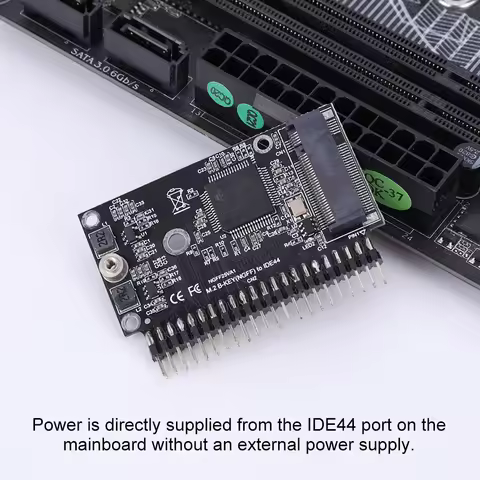 M.2 NGFF SATA SSD To 2.5inch IDE 44pin Adapter Converter Card 150MB/s M.2 NGFF SATA SSD To 2.5 IDE S