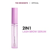 ส่งฟรี The Originote 2 in 1 Lash Brow Serum Biotin+ Peptides +Ginseng Extract