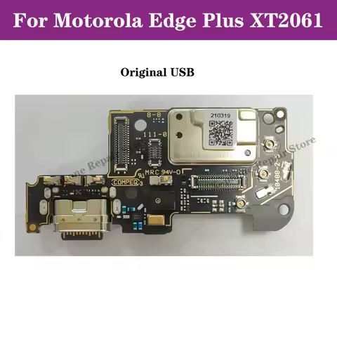 USB Charging Port Connector Board Flex Cable For Motorola Moto Edge+/ Edge Plus Charging Connector R