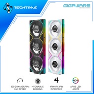 Jungle Leopard Interstellar V4 Building Block Fan 120mm Black White PC Fan Speed Digital Display / 3