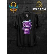 Laughing Grimace Shake Shirt Horror Funny Tik Tok Trend Meme HBD Grimace Gift Tshirt Grimace